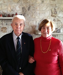Drs. Paul and Renate Madsen in their home.
