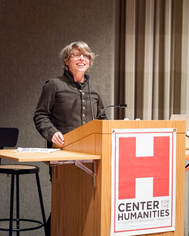 Keynote speaker Jill Lepore, professor of American history, Harvard University
